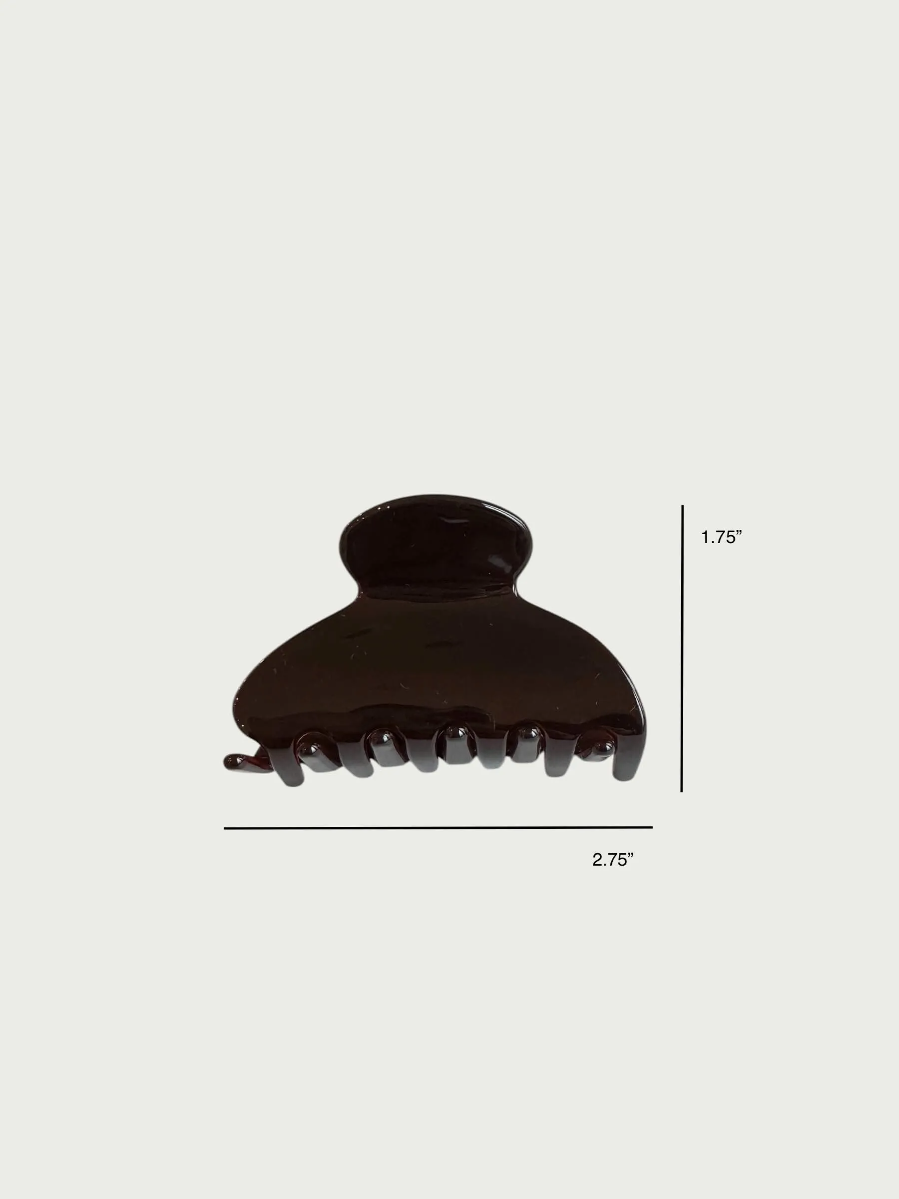 Midi Sweep Claw Clip, Tortoise Shell