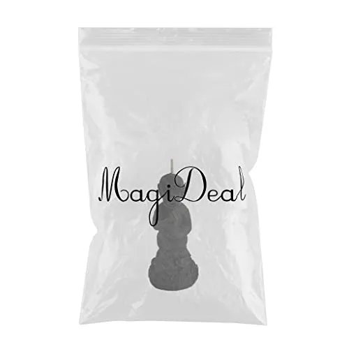 MILAAN Human Shape 3D Candle Paraffin Wax Smokeless for Room Decor Four Faces