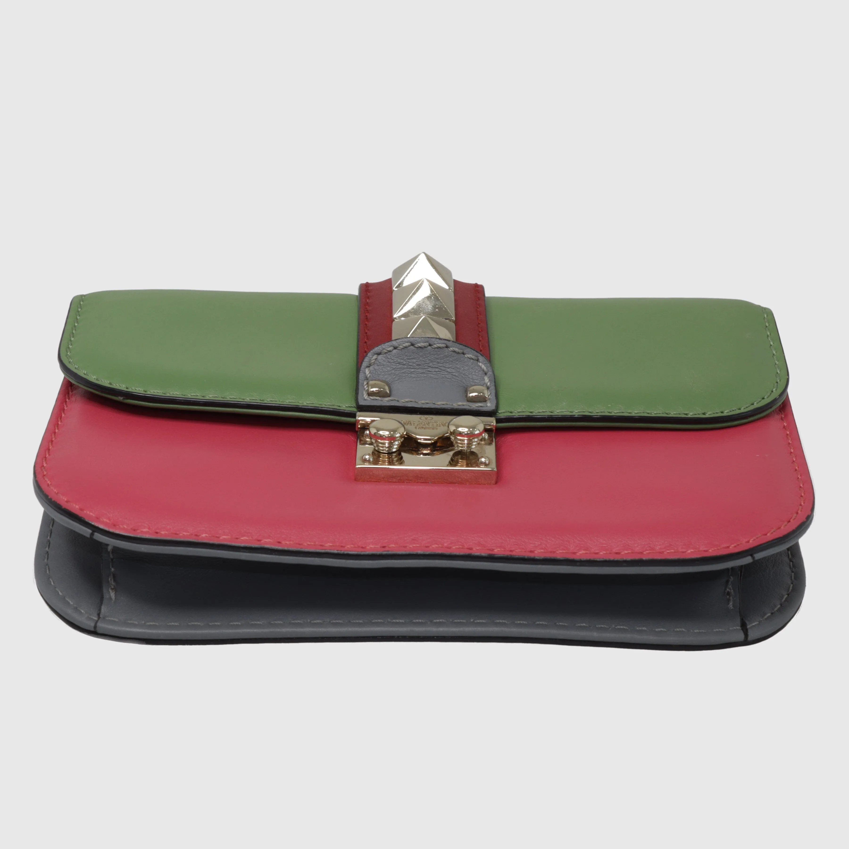 Multicolor Small Glam Lock Crossbody Bag