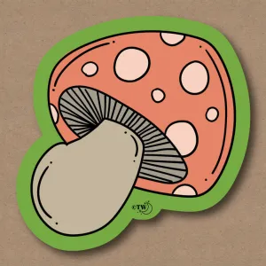 Mushroom Sticker
