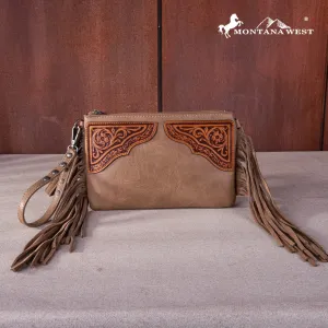 MW Tooled Fringe Clutch