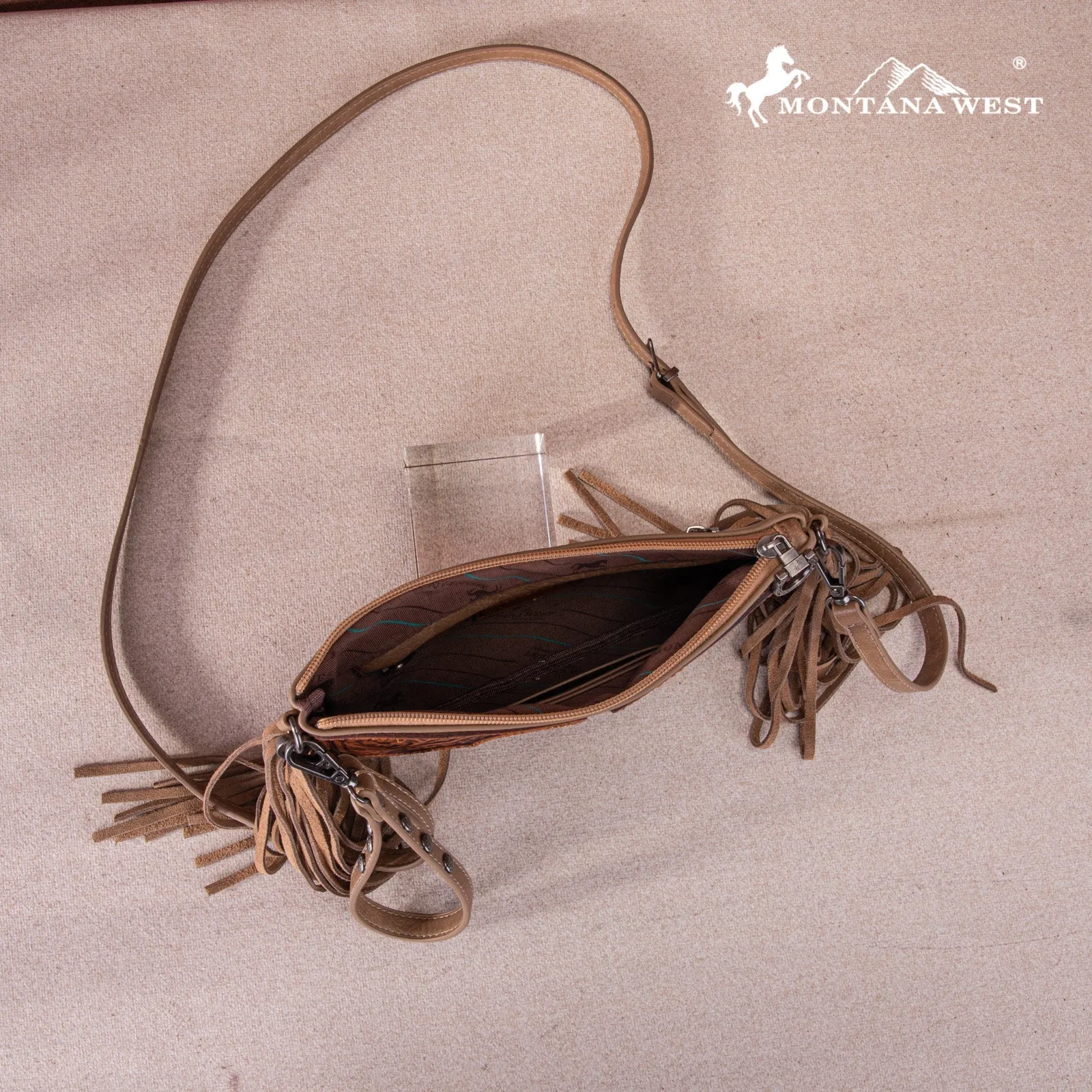 MW Tooled Fringe Clutch