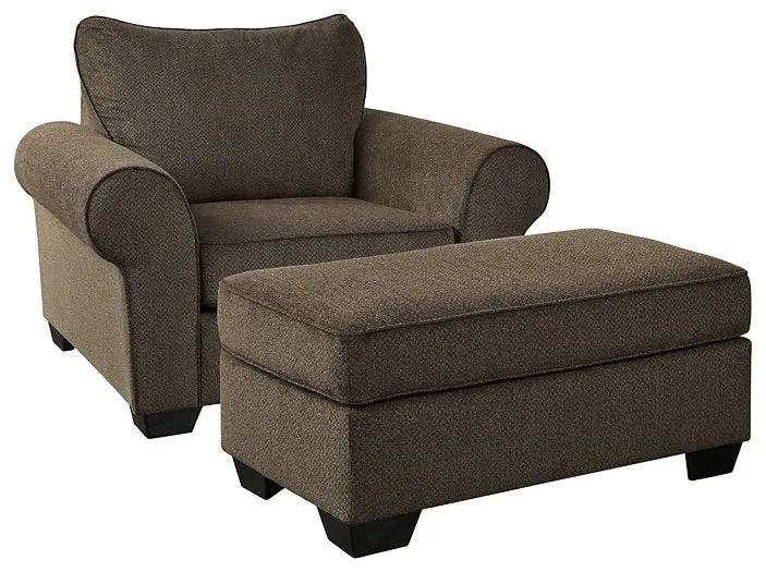 Nesso Chair & Ottoman Set