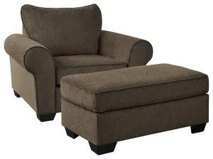 Nesso Chair & Ottoman Set