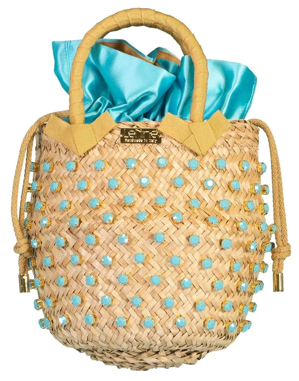 Nina Sorbet Mono Small - Biscotto Turqoise