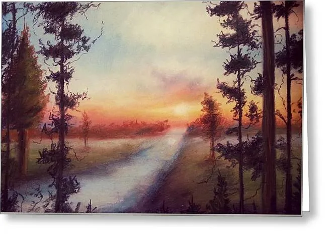 Off Trail Speculations - Greeting Card