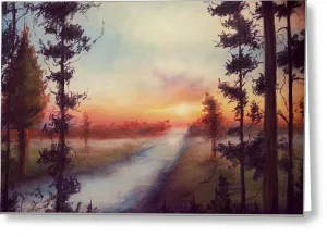 Off Trail Speculations - Greeting Card