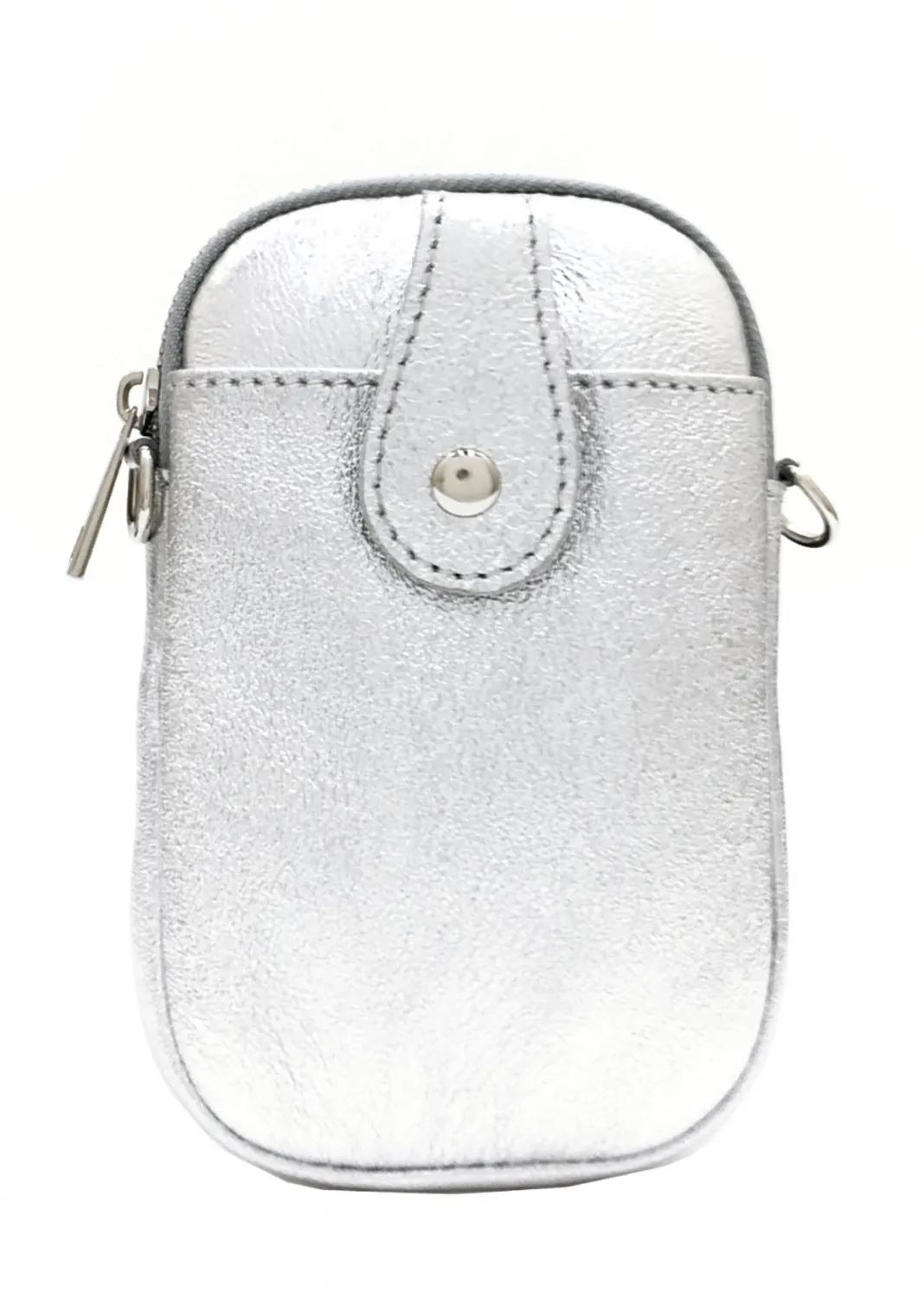 On the Go Leather Phone Bag