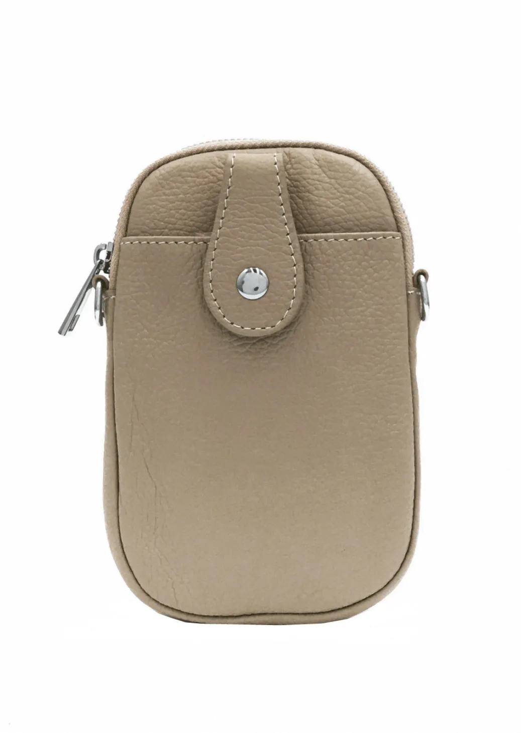 On the Go Leather Phone Bag