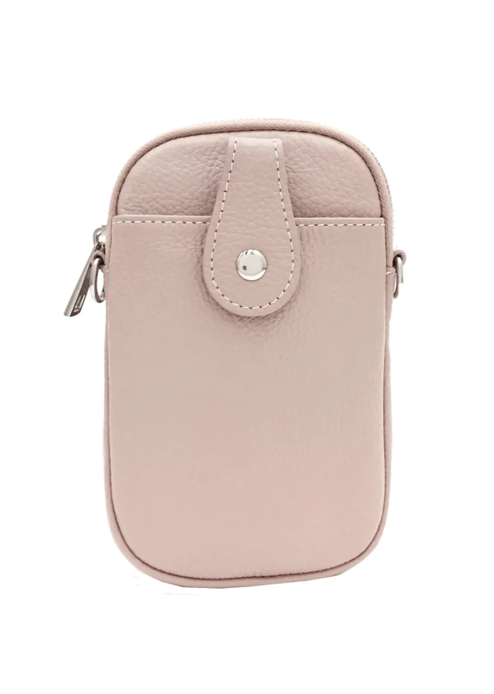 On the Go Leather Phone Bag