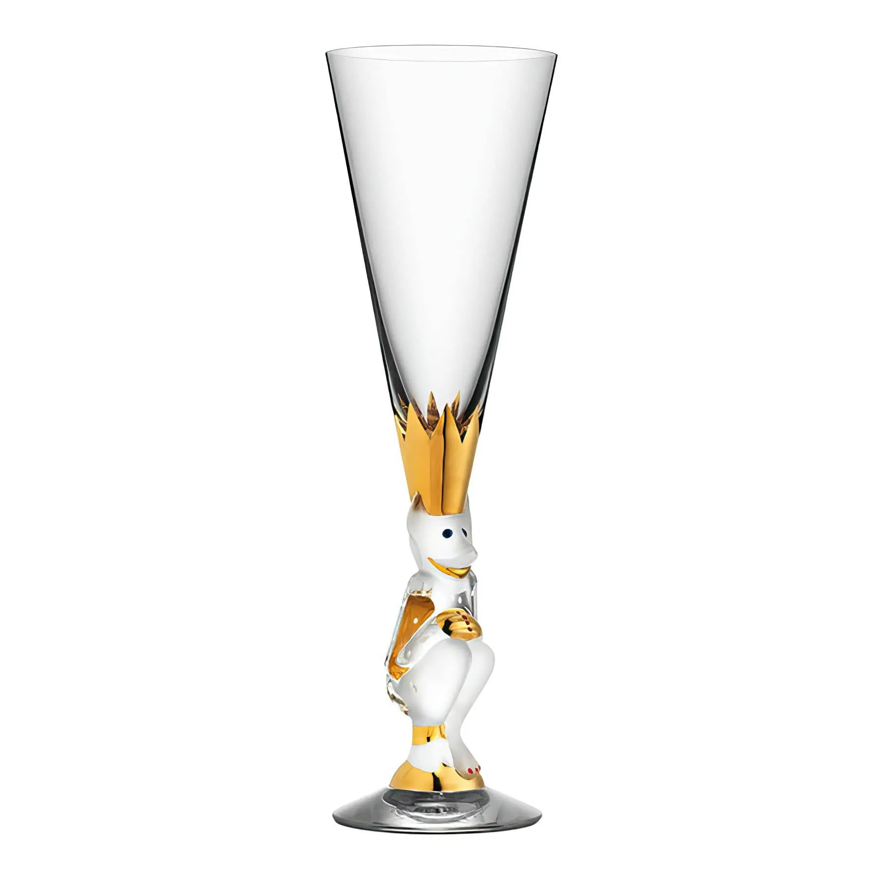 Orrefors Sparkling Devil Champagne Clear