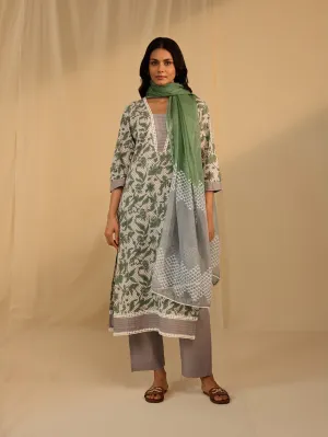 Parakeets Kota Dupatta