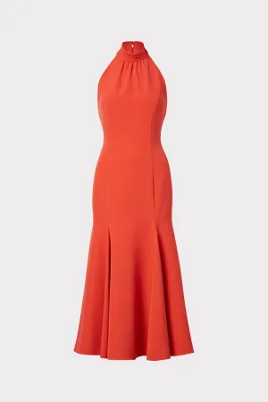 Penelope High Neck Cady Dress