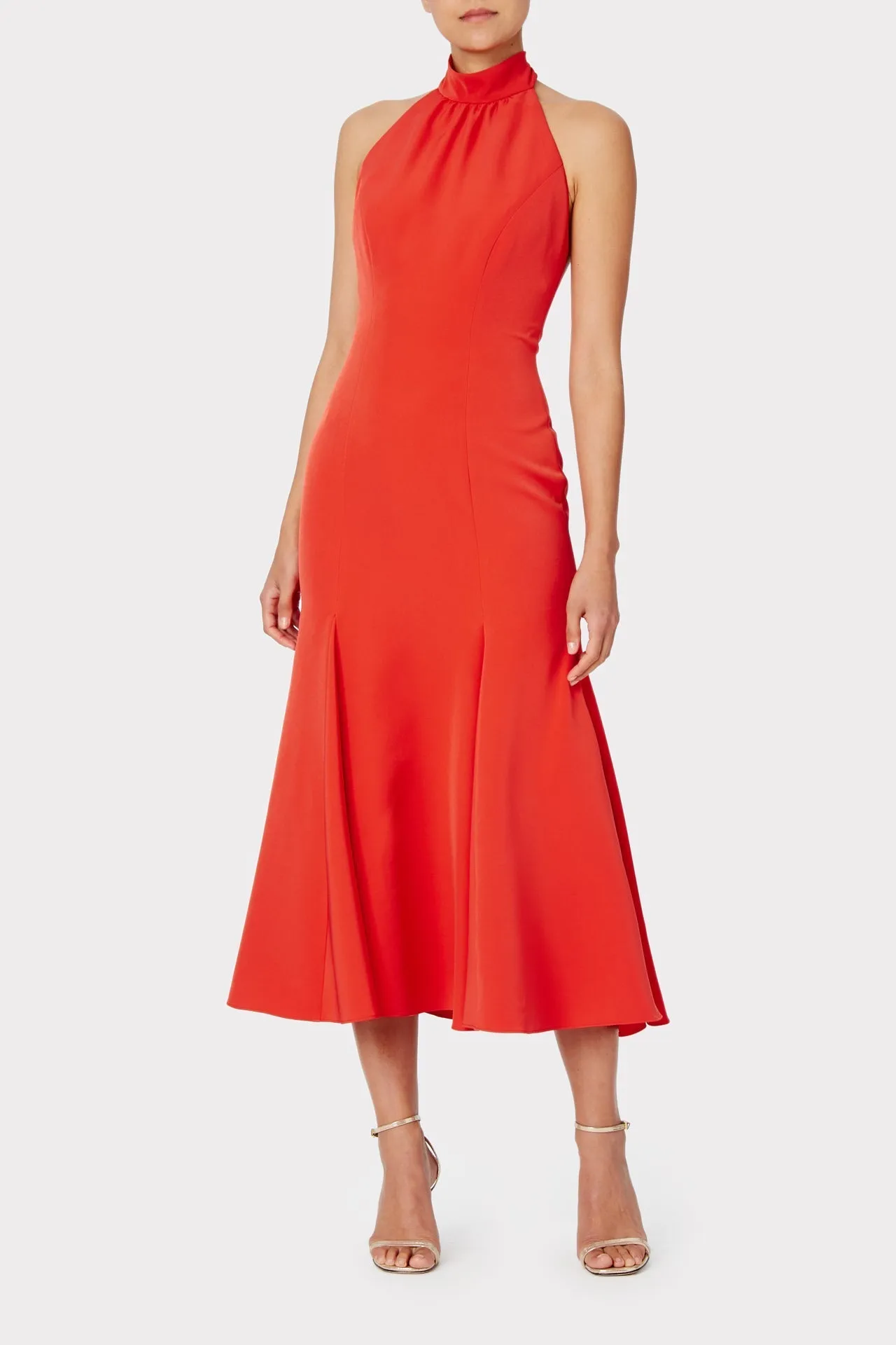 Penelope High Neck Cady Dress