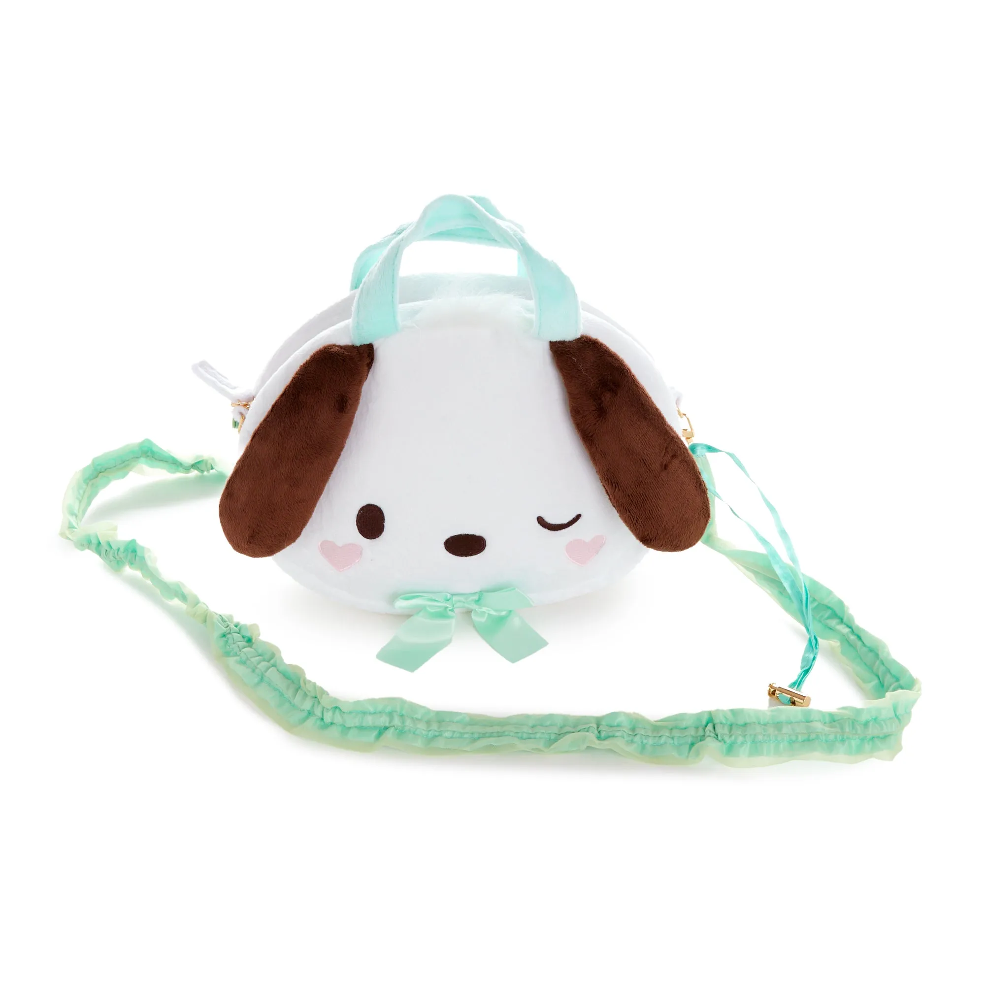 Pochacco 2-Way Plush Crossbody Bag (Wink Series)