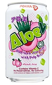 POKKA Aloe Vera Peach 300ml 24pack