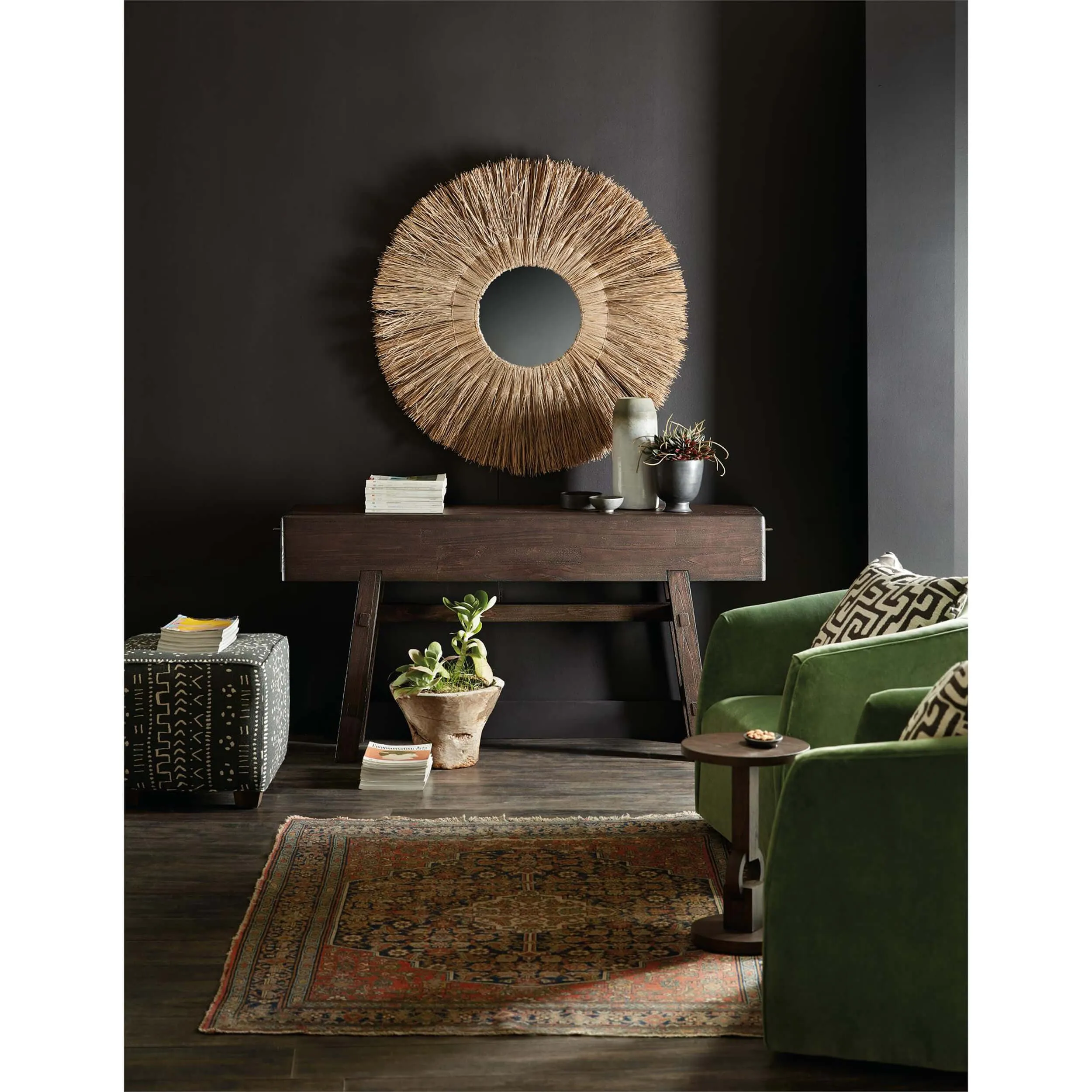 Pommel Sofa Console