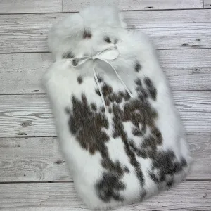 Premium Rabbit Fur Hot Water Bottle | One of a kind #201