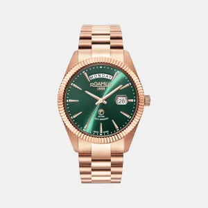 Primeline Daydate Men's Analog Stainless Steel Mechanical Watch 981662 49 75 90