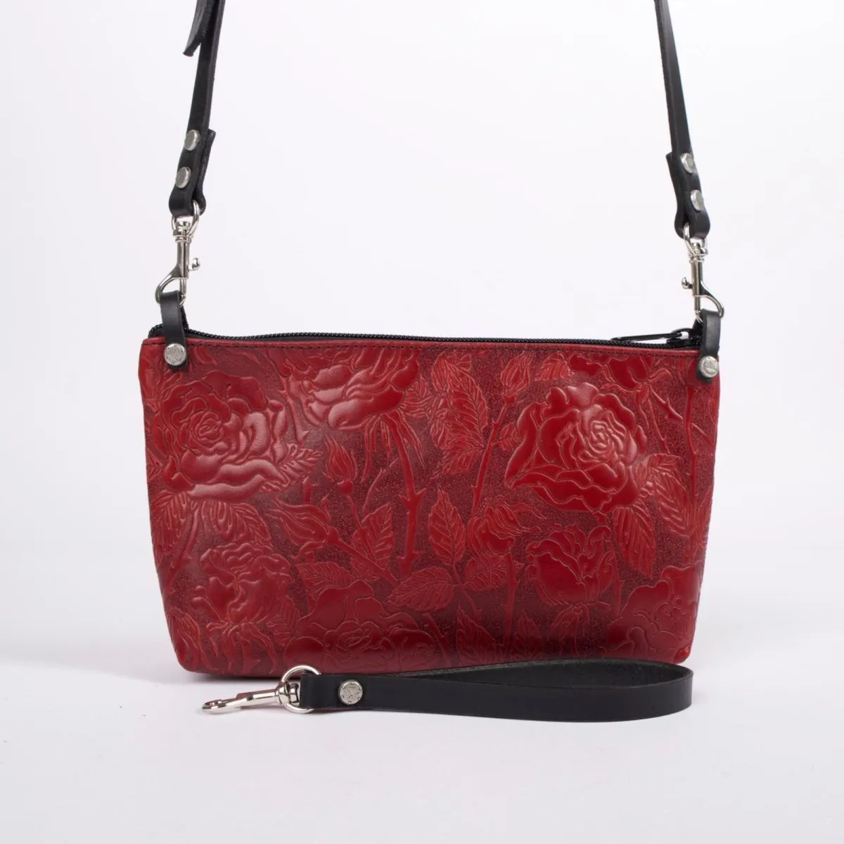 PROTOTYPE Paula Convertible Crossbody Wristlet Handbag | Wild Rose