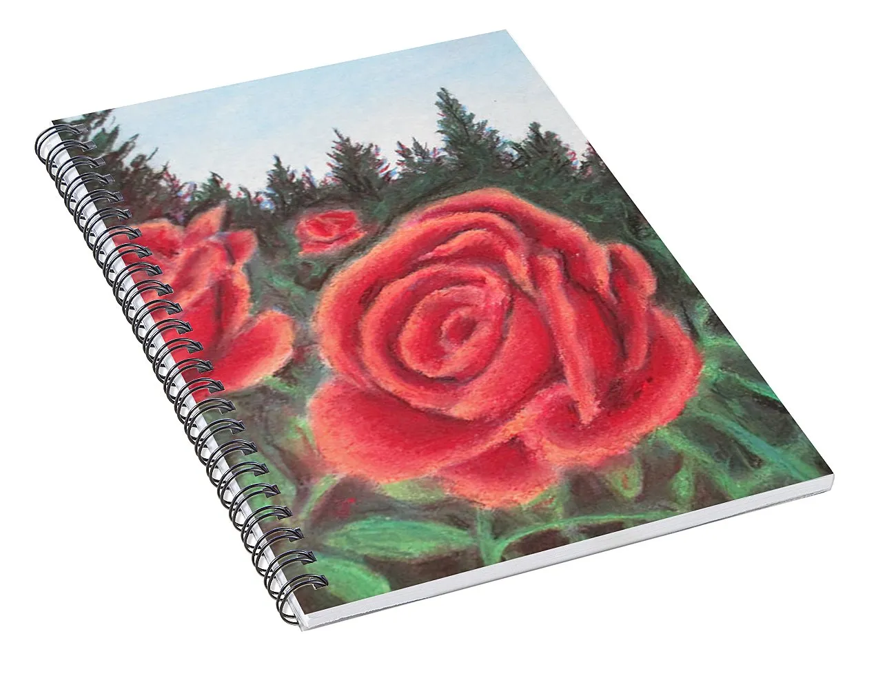 Pure Roses ~ Spiral Notebook