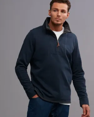 QUARTER ZIP SWEATSHIRT