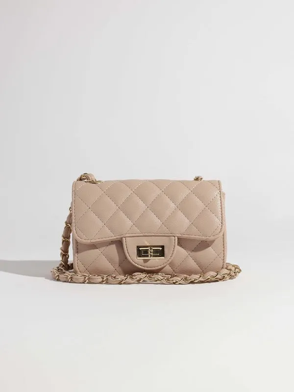 Quilted Crossbody Handbag