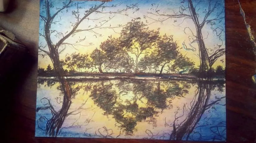 " Heart's Delight " ~ Original Pastel Painting