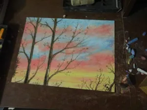 " Hue 2 " ~ Original Pastel Painting