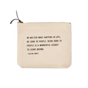 Quote Pouch: Taylor Swift