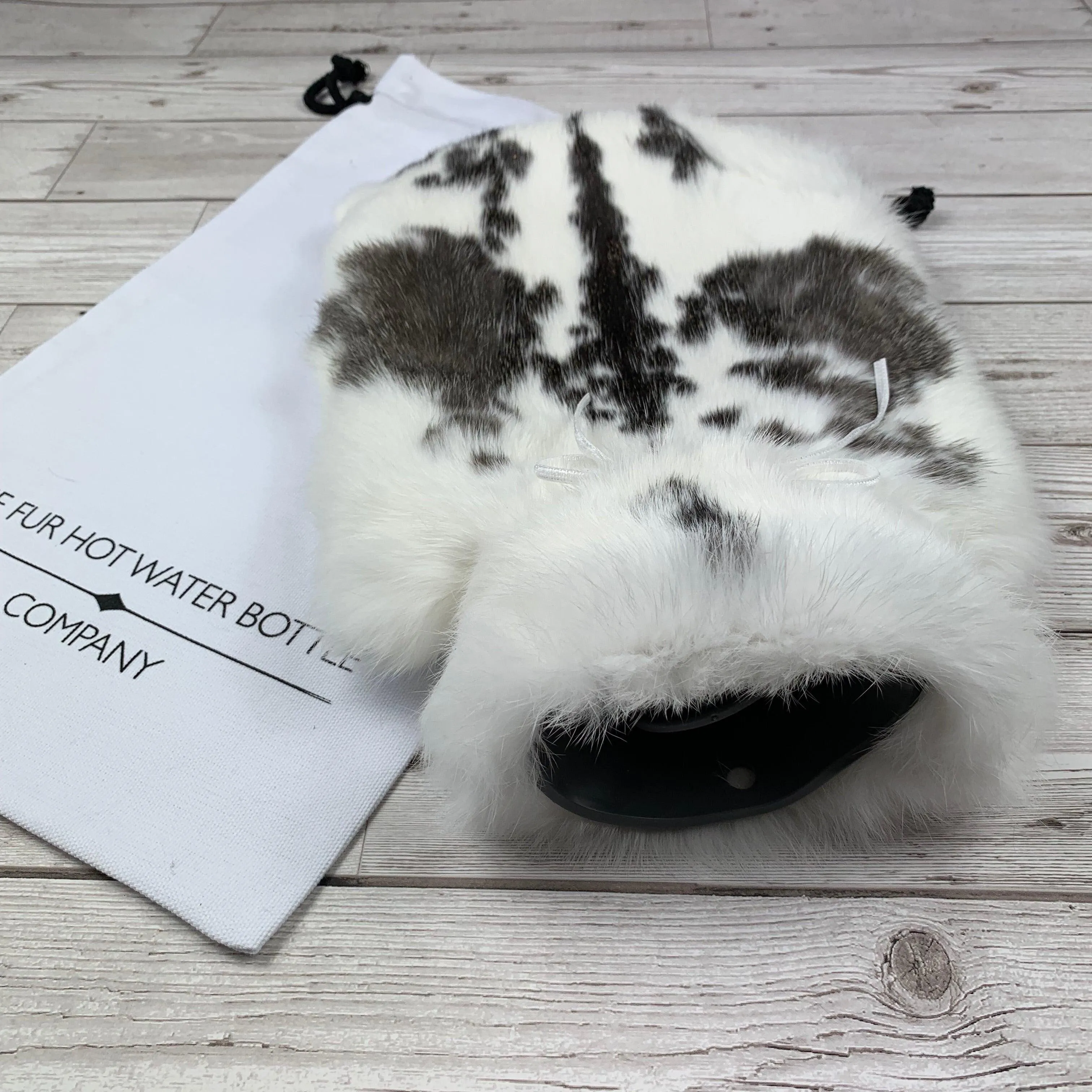 Rabbit Fur Luxury Hot Water Bottle |  Quiet Luxury