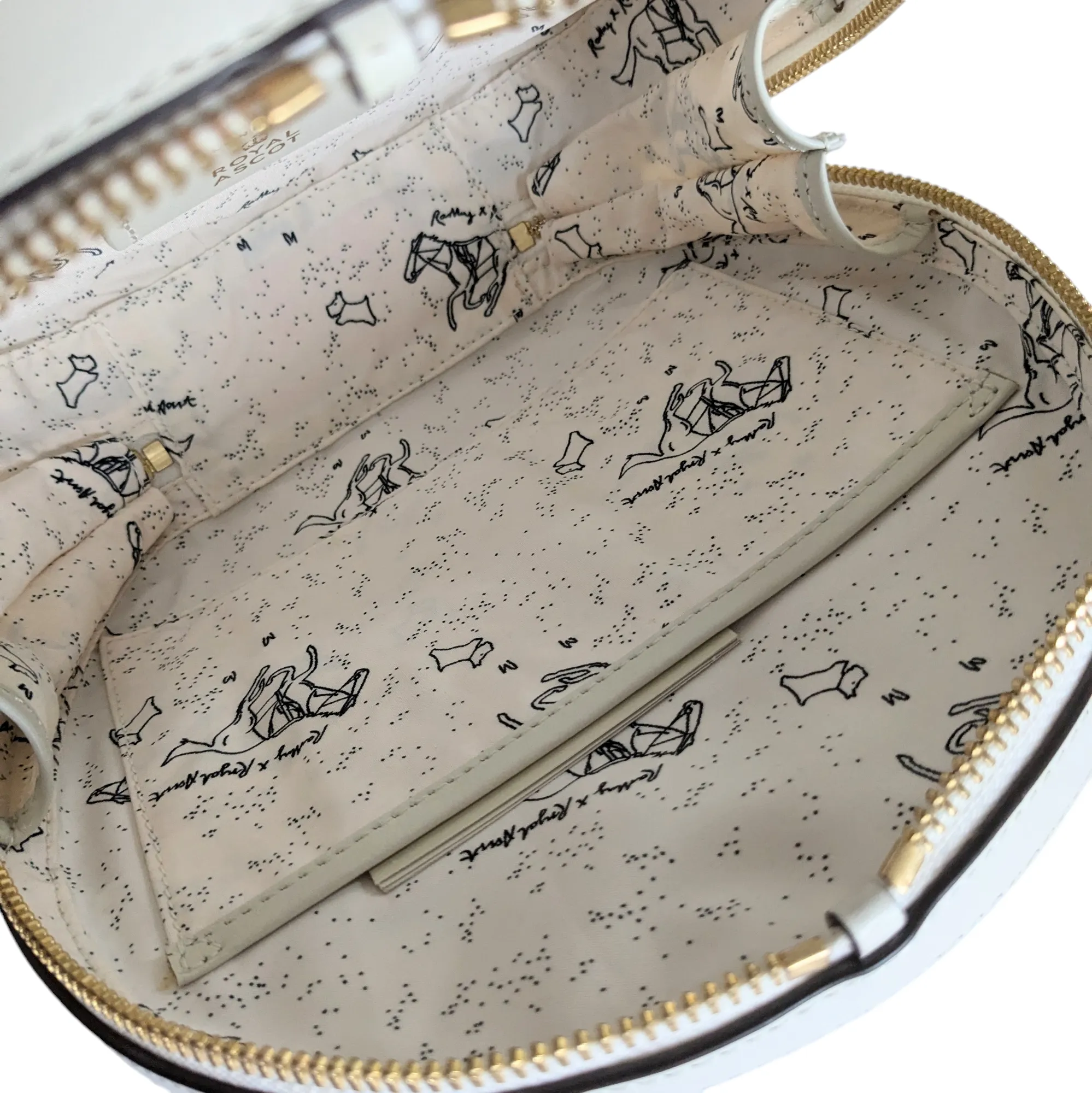 Radley London Off to the Races Royal Ascot Crossbody Chalk