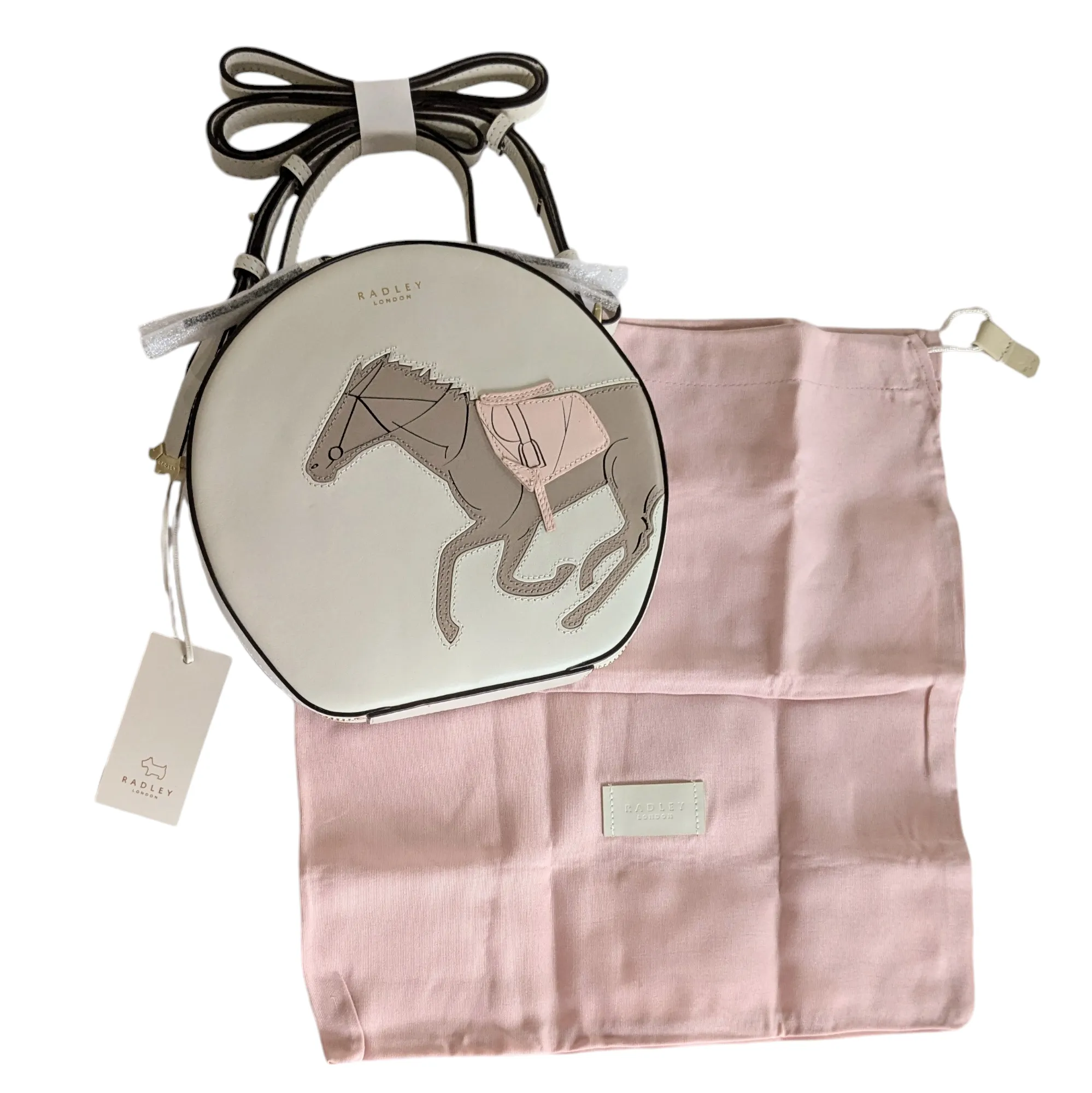 Radley London Off to the Races Royal Ascot Crossbody Chalk