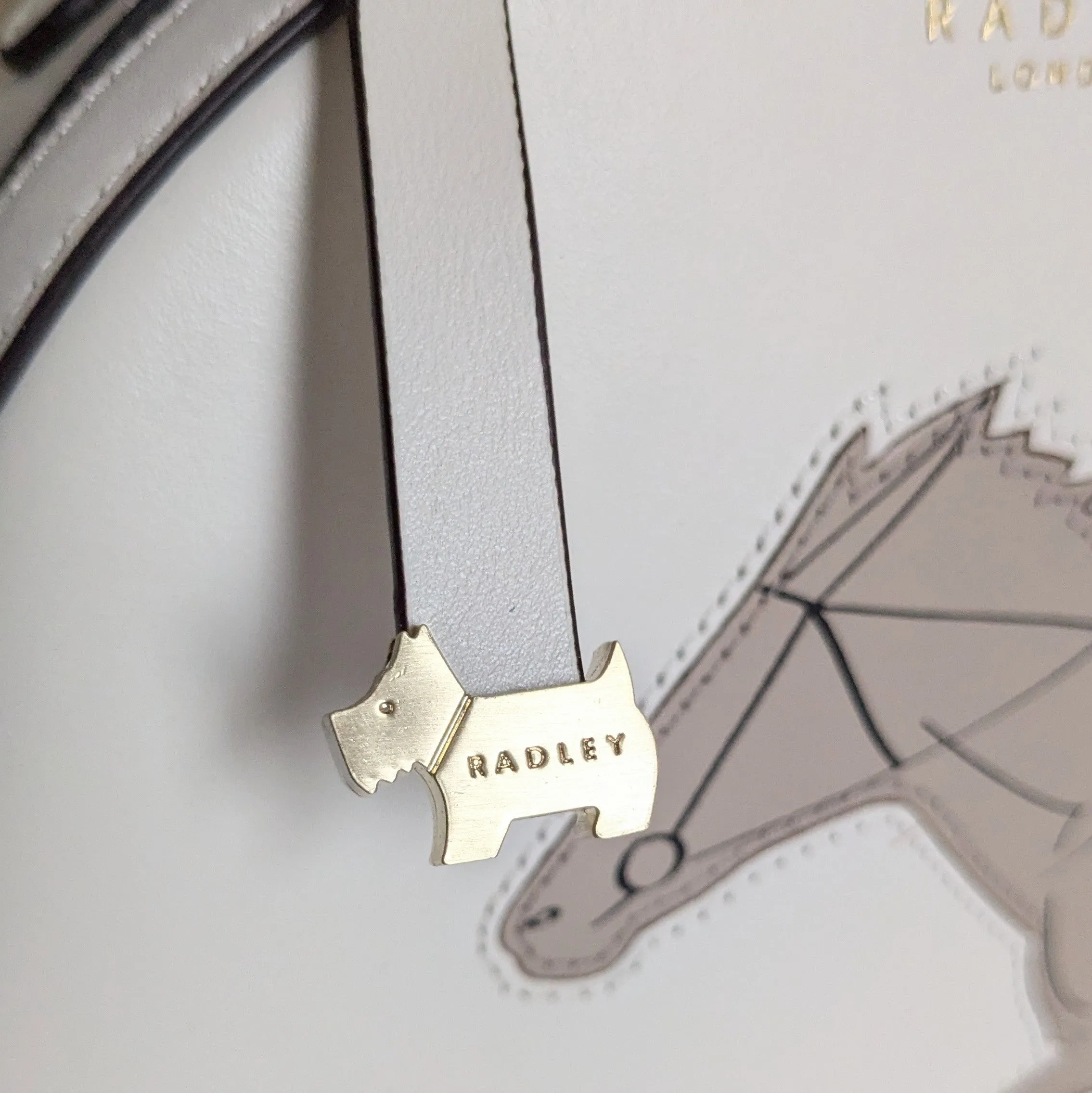 Radley London Off to the Races Royal Ascot Crossbody Chalk