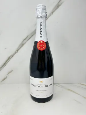Raventos i Blanc, Conca del Riu Anoia Brut Blanc de Blanc Cava, Spain, 750mL