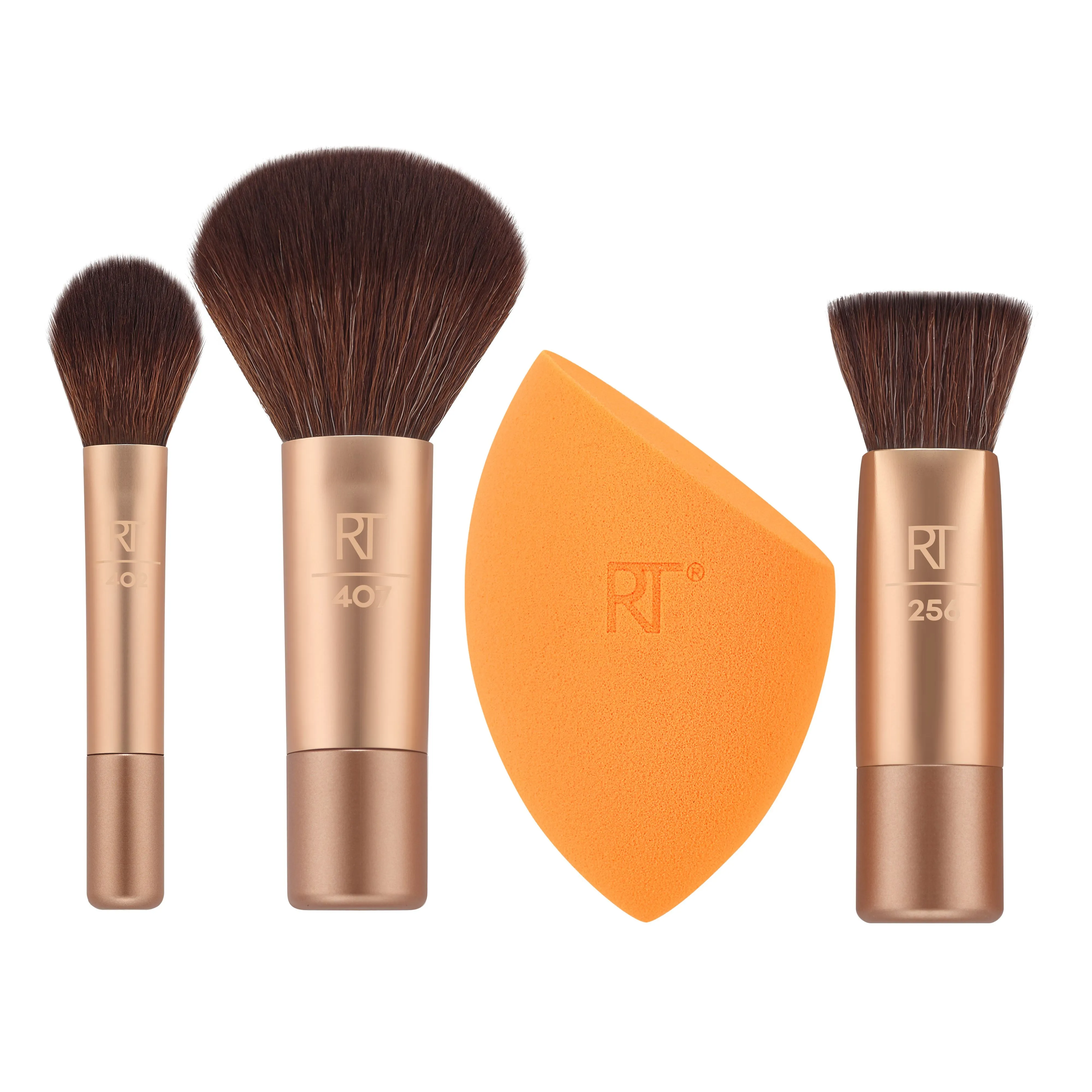 Real Techniques Sleigh The Night Mini Brush   Sponge Set