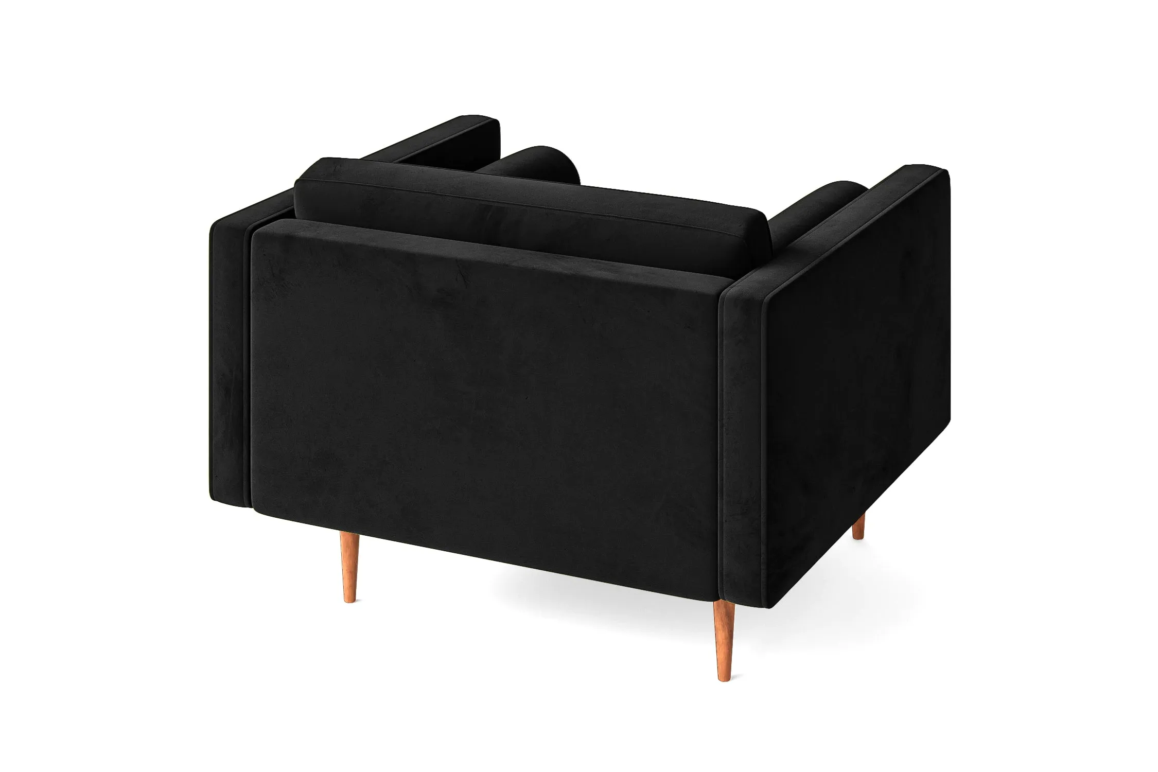 Salerno Armchair Black Velvet