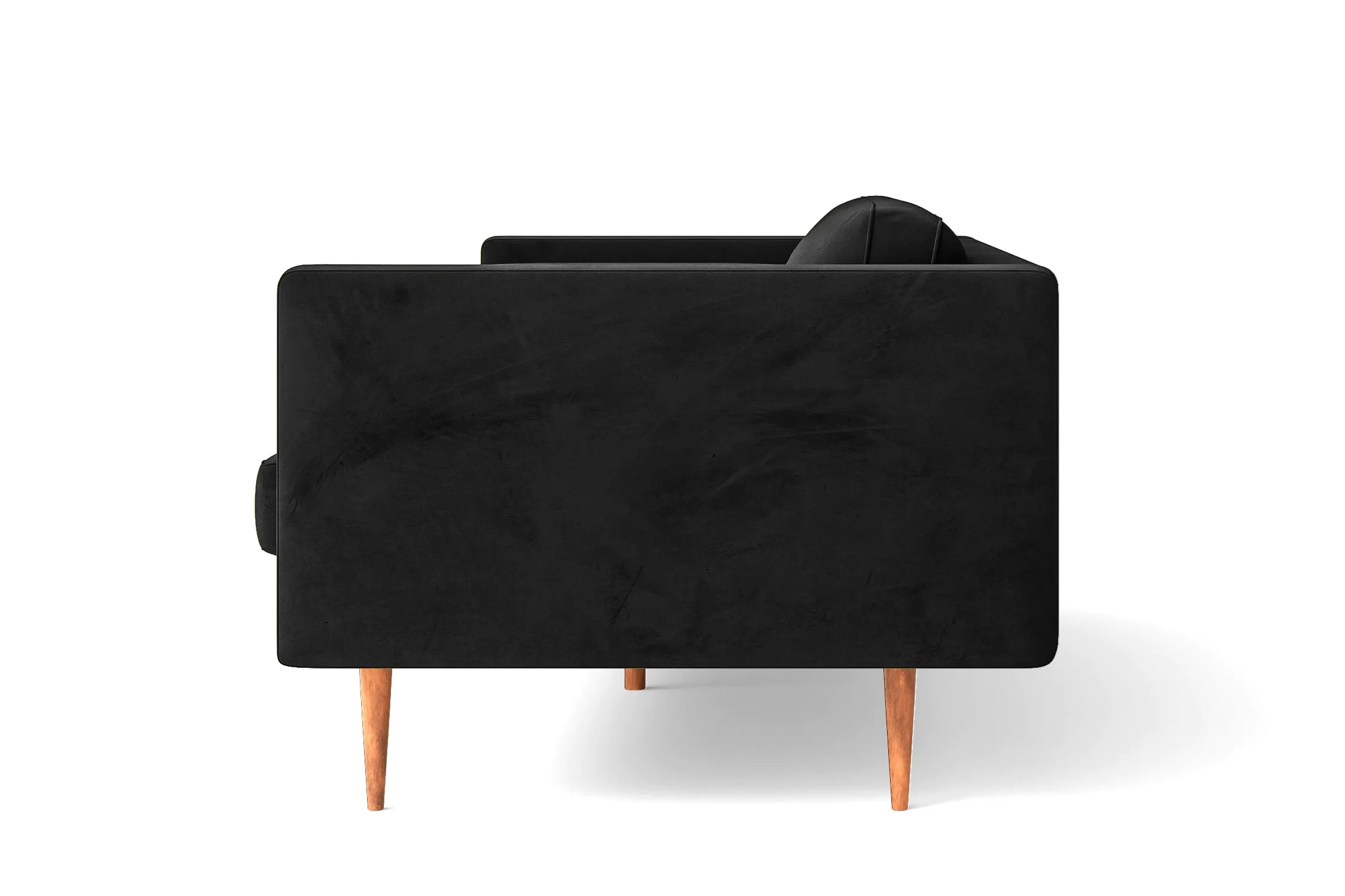 Salerno Armchair Black Velvet