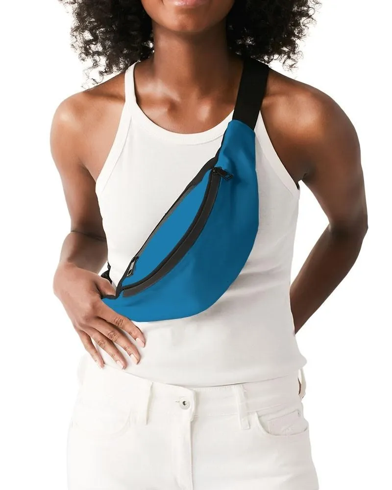 Shaded Cyan Belt Bag | C100M25Y0K30