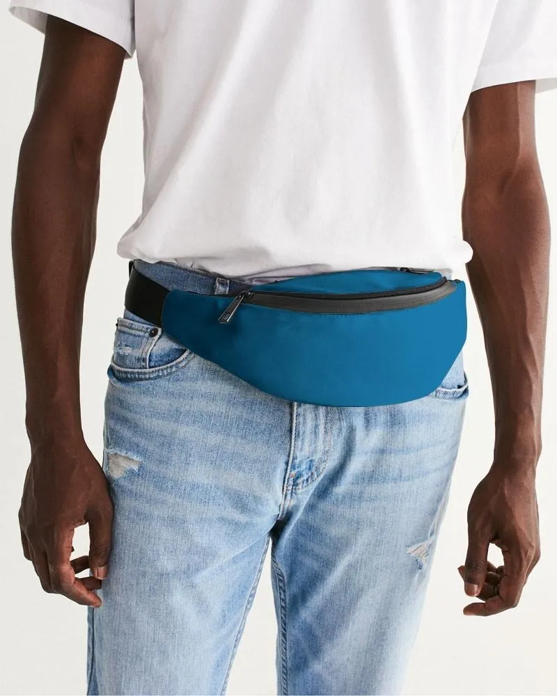 Shaded Cyan Belt Bag | C100M25Y0K30