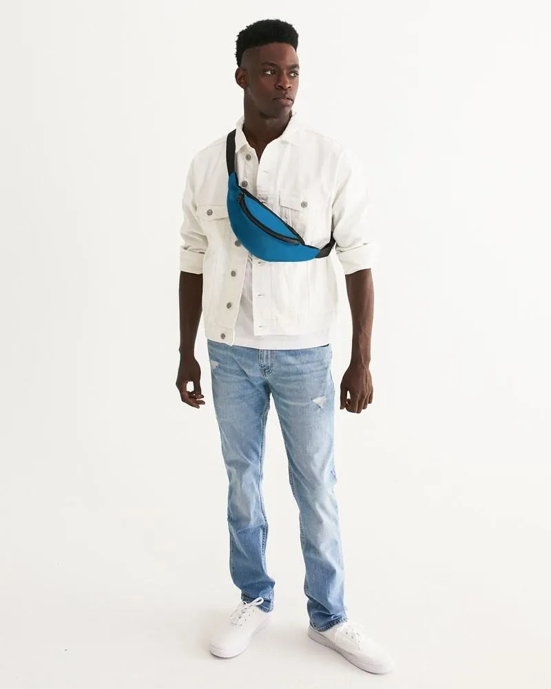 Shaded Cyan Belt Bag | C100M25Y0K30