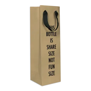 Share Size Wine Bag