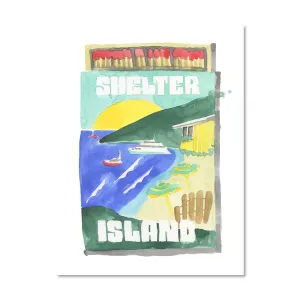 Shelter Island Matchbook
