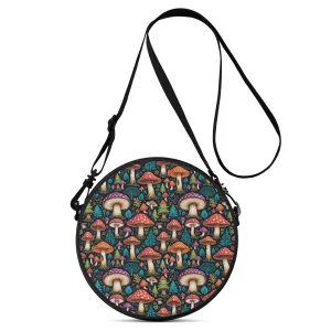 Shroomy Round Satchel Bag