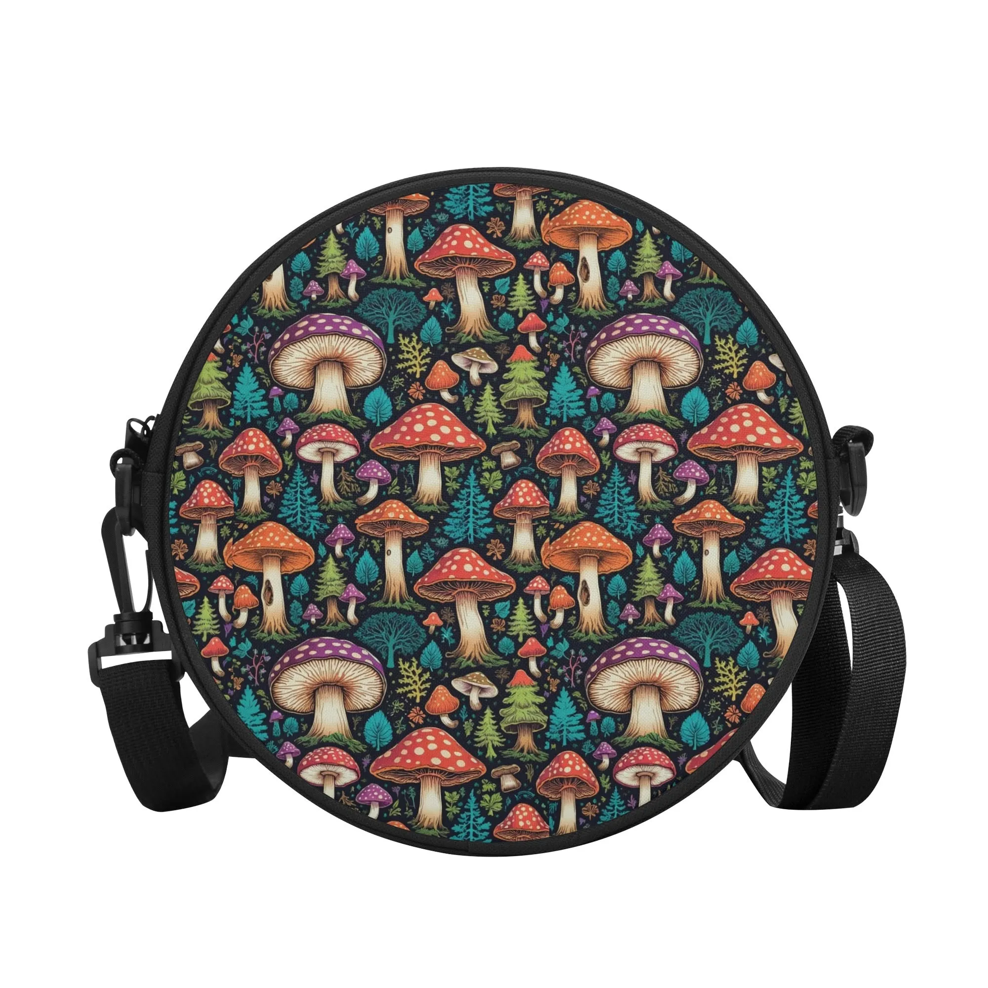 Shroomy Round Satchel Bag