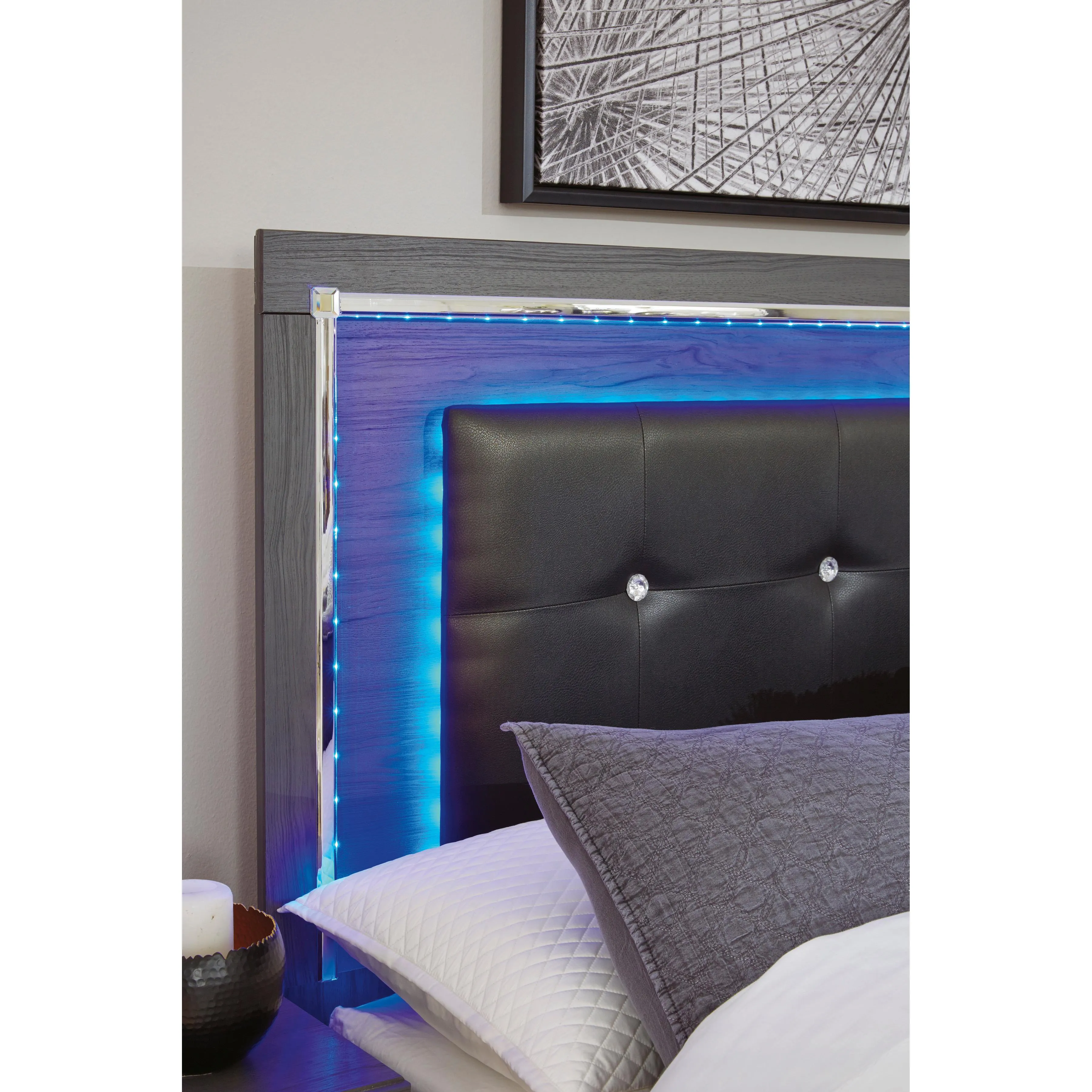 Signature Design by Ashley Lodanna King Panel Bed B214-58/B214-56/B214-97