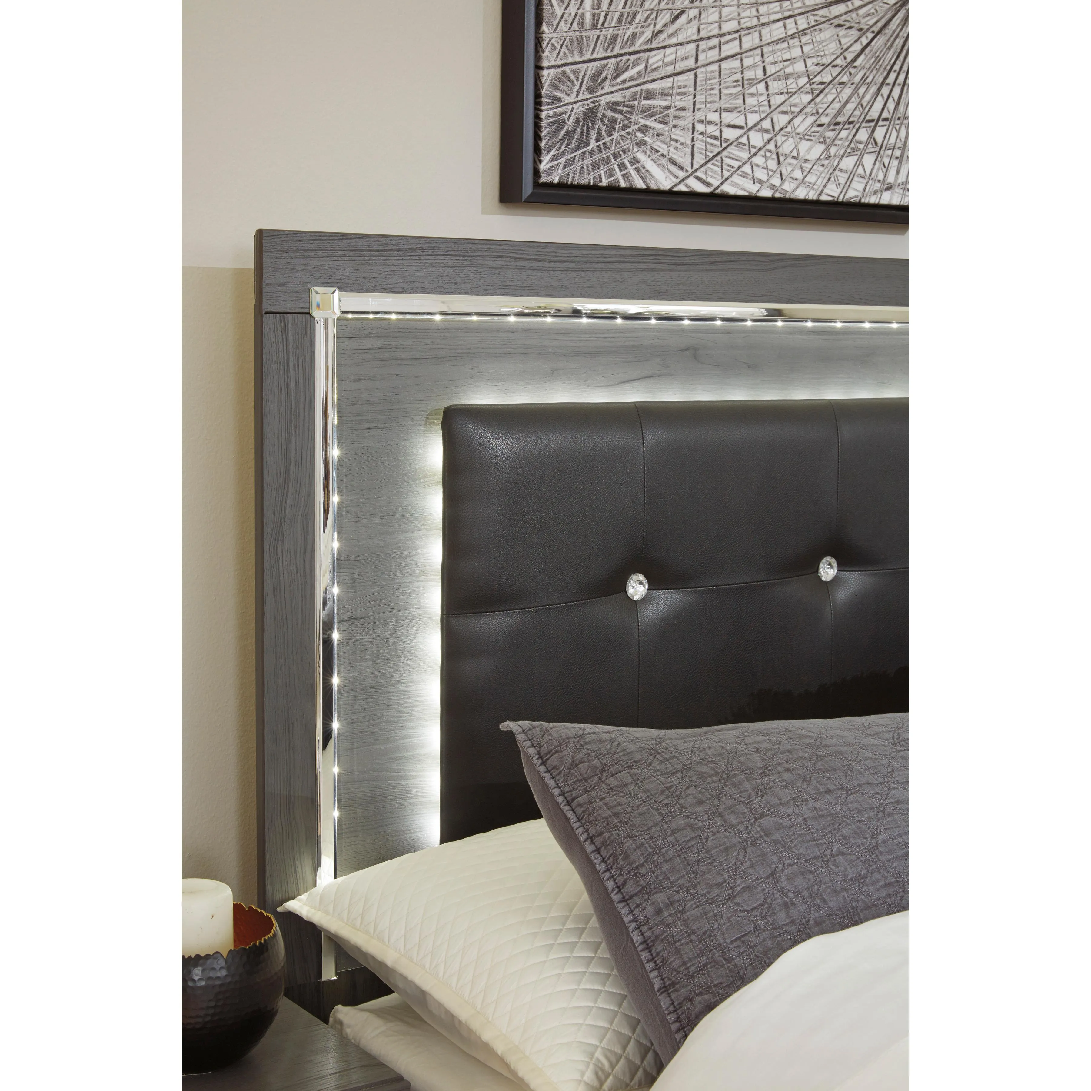 Signature Design by Ashley Lodanna King Panel Bed B214-58/B214-56/B214-97