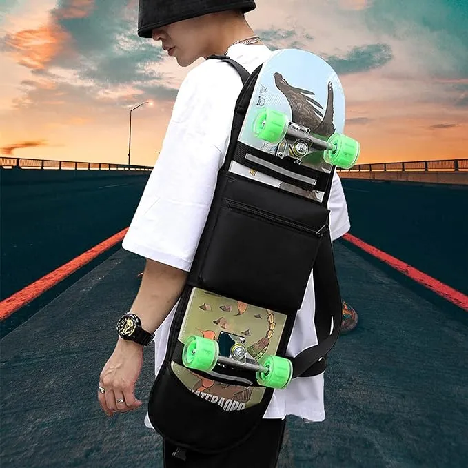 Skateboard Backpack Bag Carrier