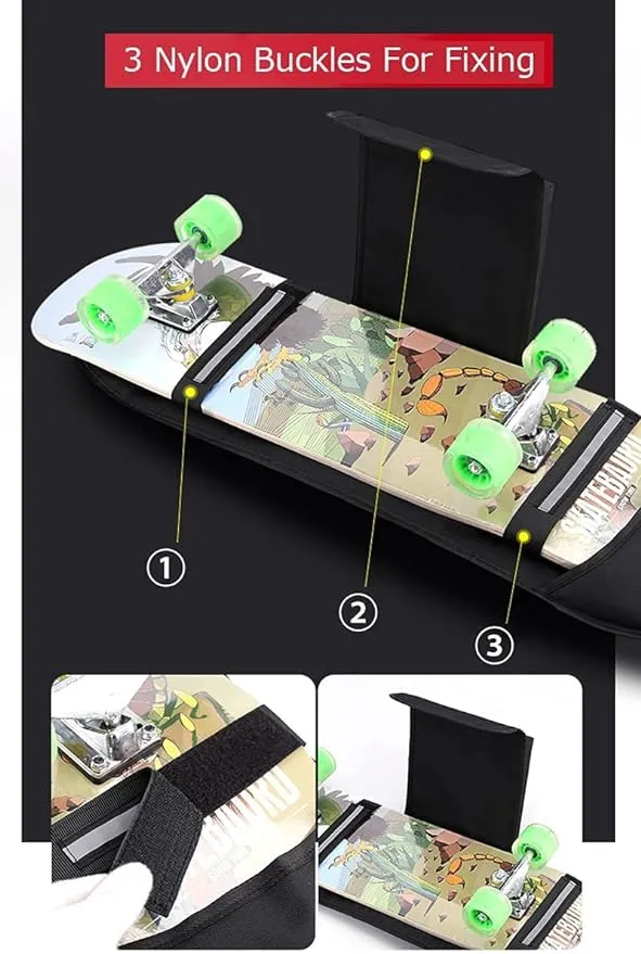 Skateboard Backpack Bag Carrier