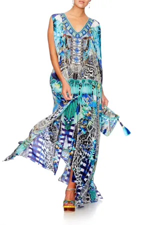 SLIT FRONT &amp; SLEEVE KAFTAN LEAVE ME WILD